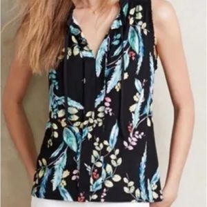 🚫DONATED🚫Meadow Rue Floral Ruffle Tank